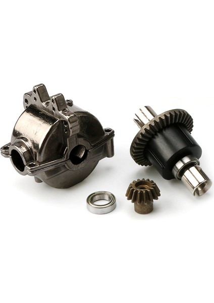 Rc Araba Yükseltme Parçası Alüminyum Alaşımlı Kabuk Metal Dişli Diferansiyel A949-12 1/18 Ölçekli Modeller A949 A959 A969 A979 Uzaktan Kumandalı Arabalar, Siyah (Yurt Dışından)