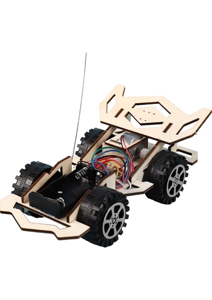 Dıy Rc Araba Oyuncakları Montajı Ahşap Yapı Araç Yarış Oyuncak Bilimsel Deney Model Kitleri Çocuklar Için Hediye (Yurt Dışından)