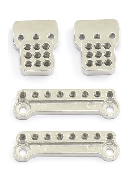 4 Adet Metal Ayarlanabilir Braket Genişletici Koltuk Mn D90 Mn-90 MN99S Rc Araba Yükseltme Parçaları Aksesuarları, B (Yurt Dışından)