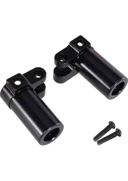Rc Araba Yükseltme Arka Aks Kupası Kiti 1/12 MN128 MN86 G500 Parçaları Siyah (Yurt Dışından)
