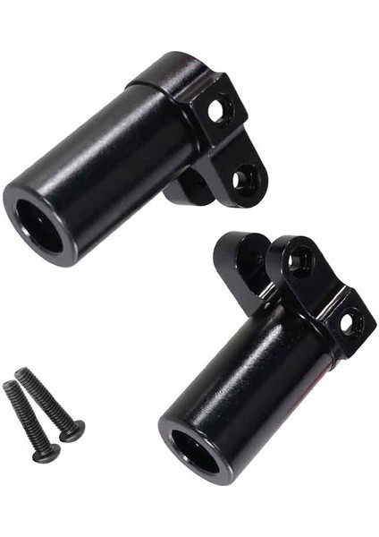 Rc Araba Yükseltme Arka Aks Kupası Kiti 1/12 MN128 MN86 G500 Parçaları Siyah (Yurt Dışından)