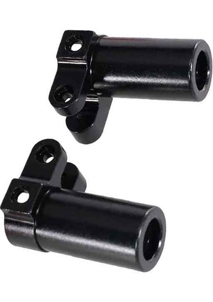 Rc Araba Yükseltme Arka Aks Kupası Kiti 1/12 MN128 MN86 G500 Parçaları Siyah (Yurt Dışından)