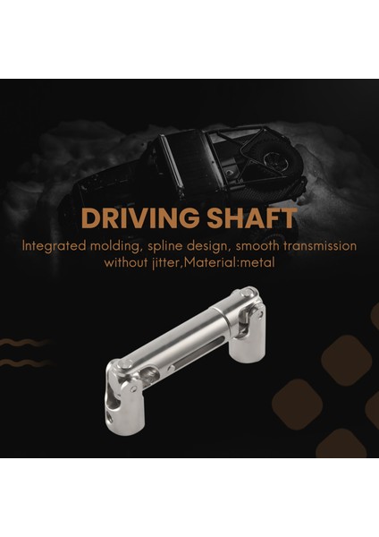Paletli Araba Metal Tahrik Mili Yükseltme Parçası Alt Rc Kamyon 1/16 1/24 Oyuncak Aksesuarı (Yurt Dışından)