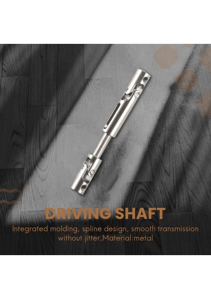 Paletli Araba Metal Tahrik Mili Yükseltme Parçası Alt Rc Kamyon 1/16 1/24 Oyuncak Aksesuarı (Yurt Dışından)