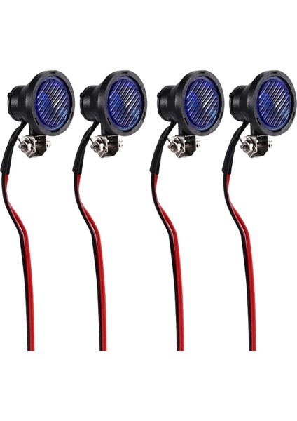 LED Işıklar Farlar Spot -4 Trx6 Eksenel SCX10 SCX24 1/10 1/24 Rc Araba Kamyon Dekorasyon Parçaları 4led A (Yurt Dışından)