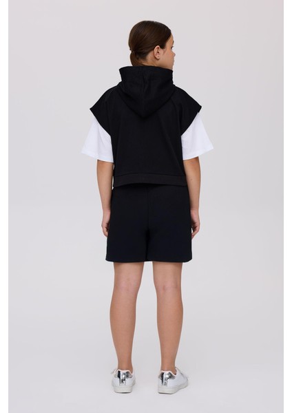 Bg Store Kız Çocuk Siyah Yelek modelleri