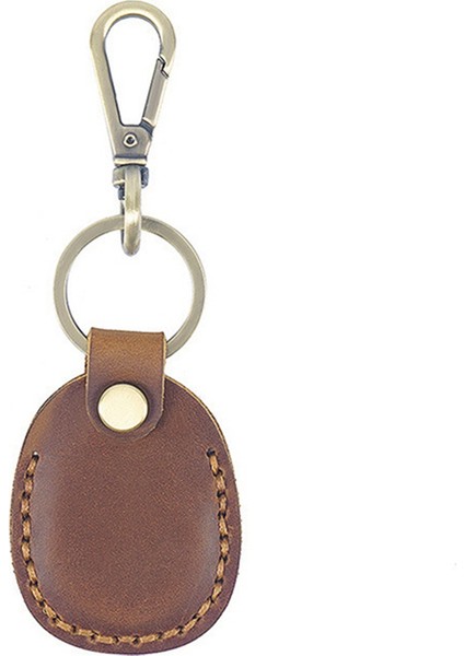 Airtags Koruyucu Kılıf Retro Yüksek Kaliteli Bordo Deri Anahtarlık (Yurt Dışından) indirimleri