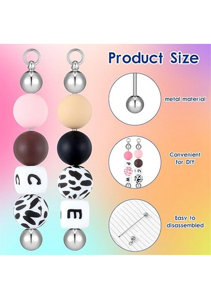 Boncuklu Anahtarlık Boş Boncuklu Anahtarlık Yapımı Malzemeleri Kolyeler Için (Yurt Dışından) modelleri