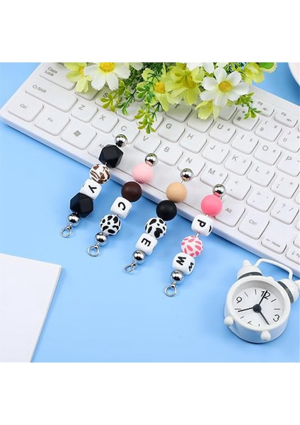 Boncuklu Anahtarlık Boş Boncuklu Anahtarlık Yapımı Malzemeleri Kolyeler Için (Yurt Dışından) fırsatları