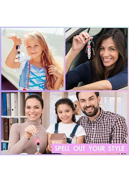 Boncuklu Anahtarlık Boş Boncuklu Anahtarlık Yapımı Malzemeleri Kolyeler Için (Yurt Dışından) indirimleri