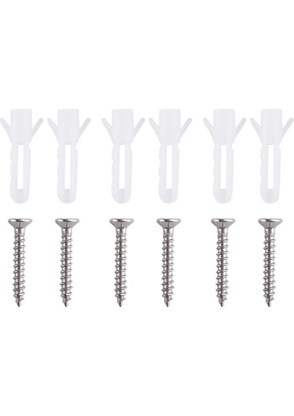 6 Adet Metal Ayna Klipsleri Geniş Kanallı Ayna Askı Klips Takımı Gümüş (Yurt Dışından) fiyatları