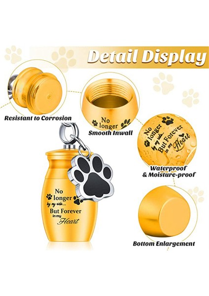 4 Adet Evcil Hayvan Urnları Anahtarlık Evcil Hayvan Urnları Köpekler Için Küller Kediler Için Küller Hatırası (Yurt Dışından) fırsatları