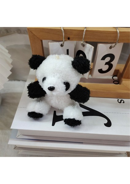 Peluş Panda Anahtarlık Doldurulmuş Hayvan Süsleri Sırt Çantaları Için Kolye (Yurt Dışından) indirimleri