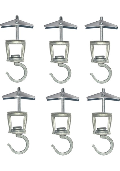 Asma Bitkiler Için Tavan Kancaları 6 Adet, Metal Bitki Kancaları (Yurt Dışından)