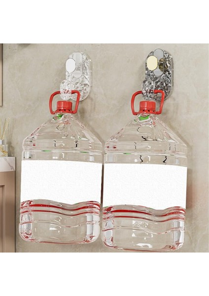 Yapışkanlı Kancalar, 2 Paket Ayarlanabilir Duvar Kancaları Lavabo Için (Yurt Dışından)