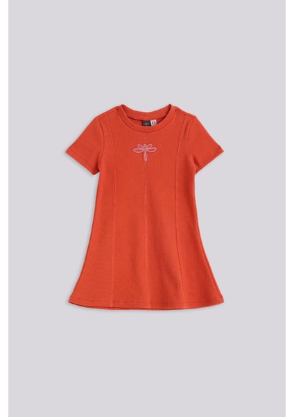 Bg Store Kız Çocuk Kırmızı Elbise