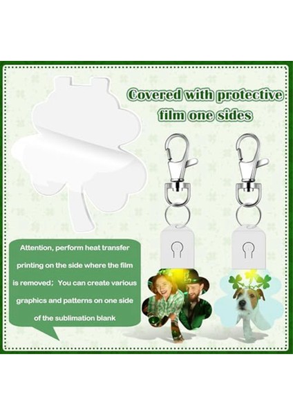 LED Boş Anahtarlık Akrilik Aydınlatmalı Transfer Şanslı Kendin Yap Anahtarlık (Yurt Dışından) fırsatları