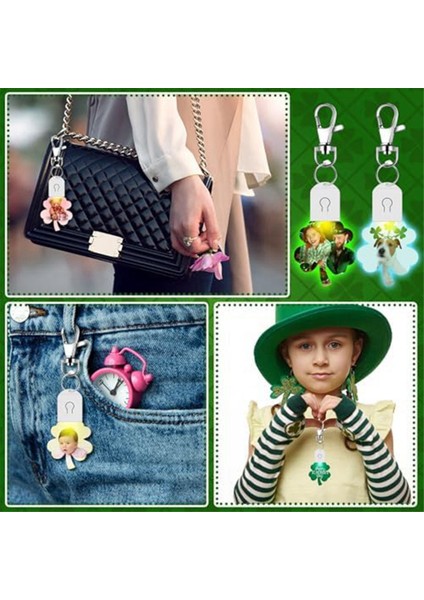 LED Boş Anahtarlık Akrilik Aydınlatmalı Transfer Şanslı Kendin Yap Anahtarlık (Yurt Dışından) indirimleri