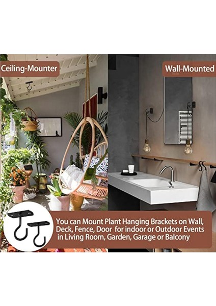 Asma Bitki Için Tavan Kancaları, Duvar Kancası, Çiçek Sepeti (Yurt Dışından) fiyatları
