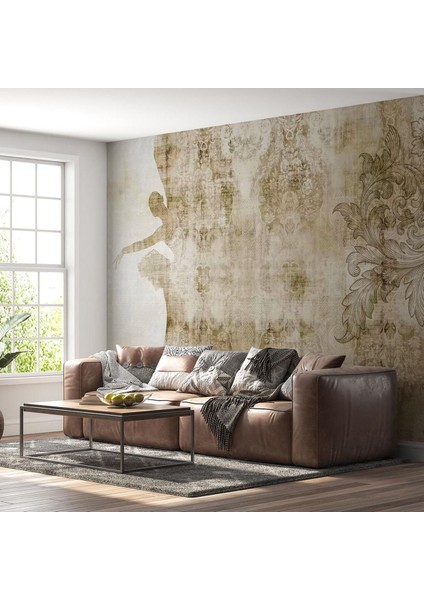 Antik Desende Siluetler Poster Duvar Kağıdı fırsatları