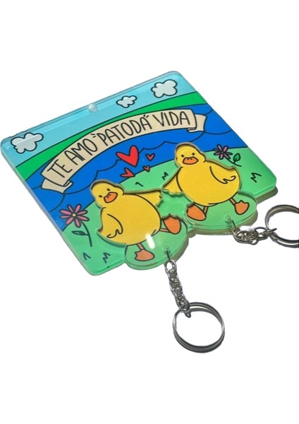 Mini Ördek Yavrusu Anahtarlık Yeni Yaratıcılar Süslemeler Anahtarlık (Yurt Dışından)