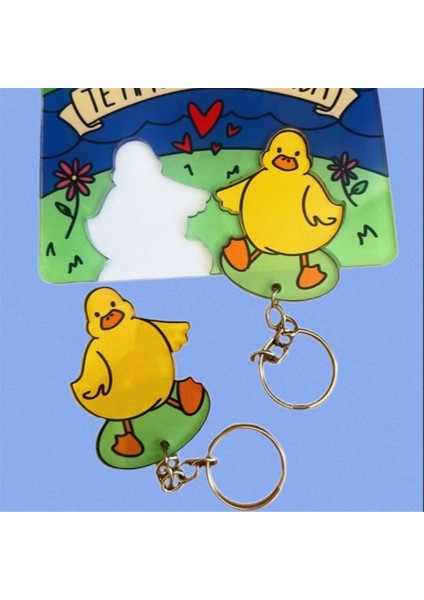 Mini Ördek Yavrusu Anahtarlık Yeni Yaratıcılar Süslemeler Anahtarlık (Yurt Dışından) fiyatları