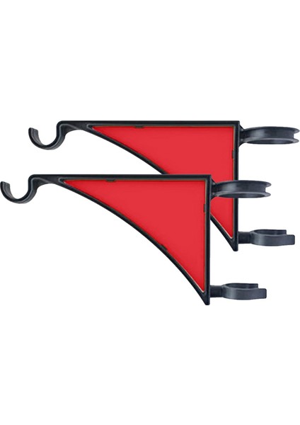 Bitki Askıları, 2 Paket Kuş Yemlikleri Için Çit Direği Askısı Askısı, Kırmızı (Yurt Dışından) fırsatları