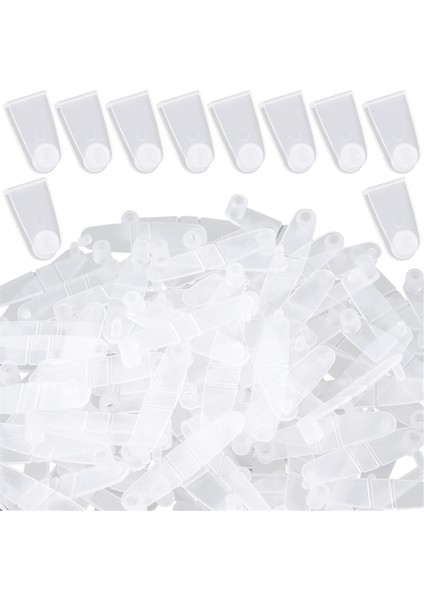 200 Adet Plastik Anahtarlık Klipsi, Akrilik Anahtarlık Bağlantısı (Yurt Dışından)