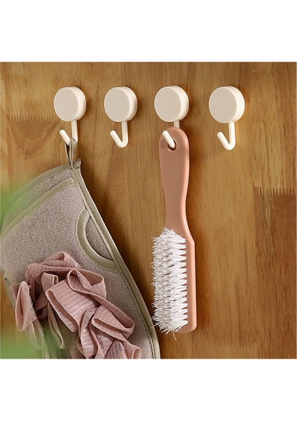 Kendinden Yapışkanlı Duvar Kancaları Palto Banyo Mutfak Havlu Kancaları Kancalar (Yurt Dışından)