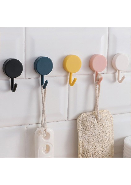 Kendinden Yapışkanlı Duvar Kancaları Palto Banyo Mutfak Havlu Kancaları Kancalar (Yurt Dışından)