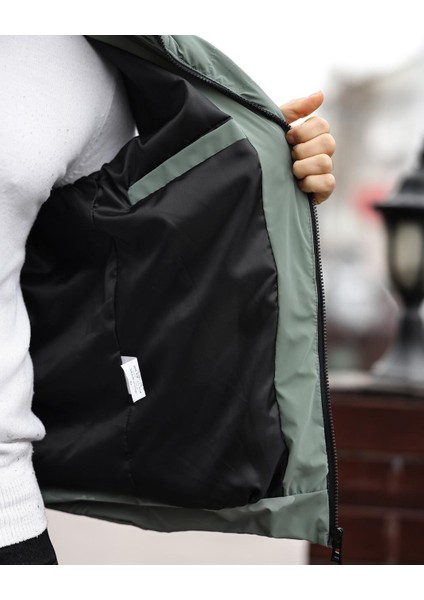 Erkek, elyaf dolum kapitone, Standart-Fit, 3 cepli, şişme yelek USE2419 modelleri