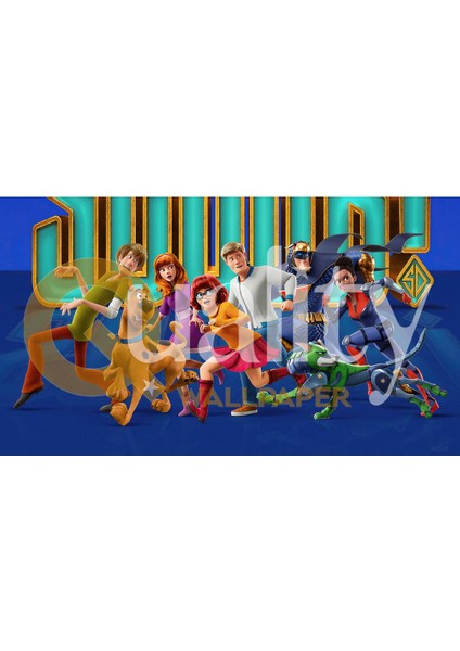 Scooby Doo Çocuk Odası Poster Duvar Kağıdı