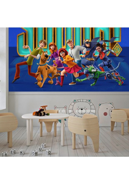 Scooby Doo Çocuk Odası Poster Duvar Kağıdı
