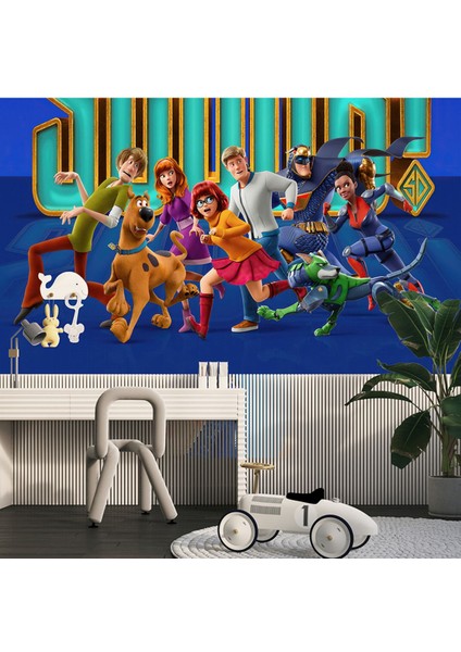 Scooby Doo Çocuk Odası Poster Duvar Kağıdı