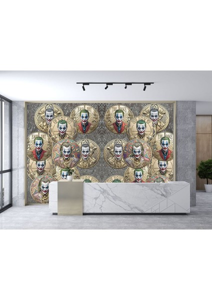 Joker Madalyonları Poster Duvar Kağıdı
