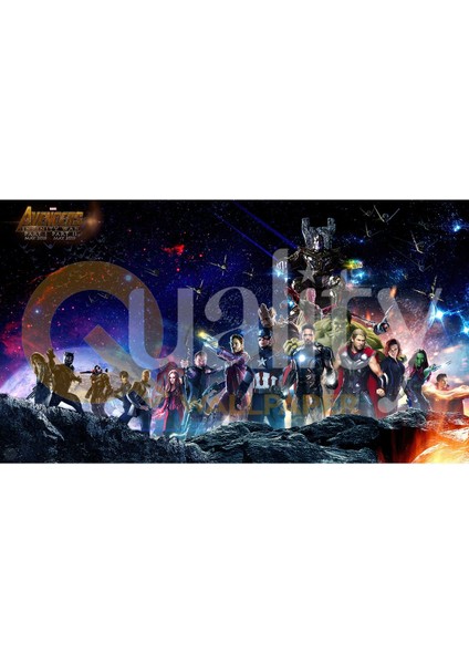 Avengers Çocuk Odası Poster Duvar Kağıdı