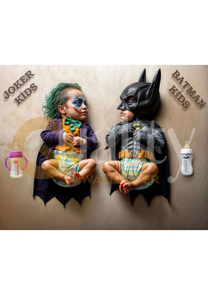 Çocuk Joker ve Batman Poster Duvar Kağıdı fırsatları