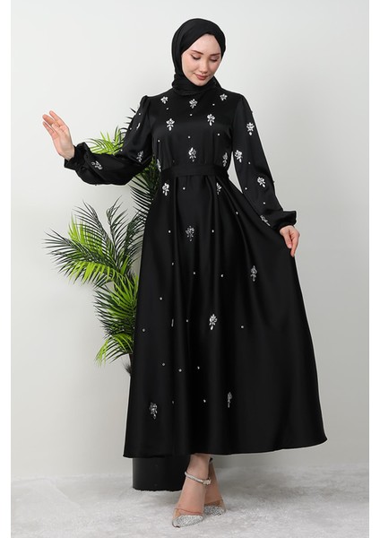 Ada Saten Abiye Siyah fiyatları