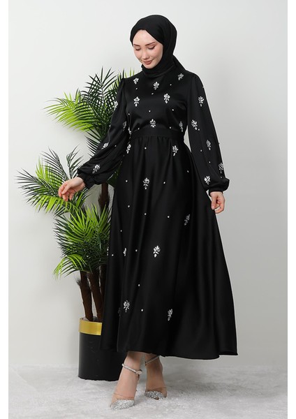 Ada Saten Abiye Siyah fırsatları