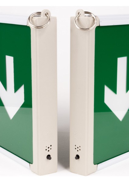 3W Çıkış-Exit LED Armatür - 2 Adet (Aşağı) Hs 4601 fırsatları