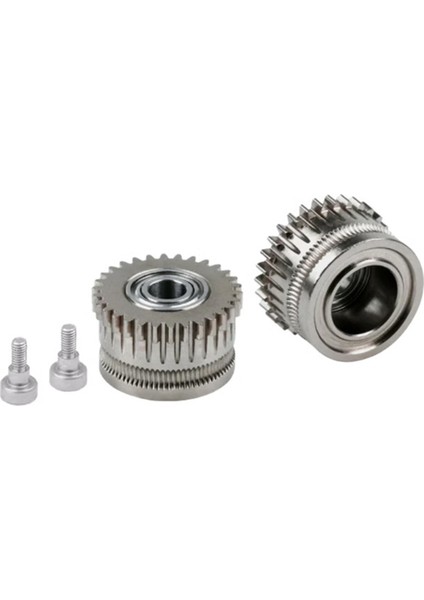 K1/K1C/ENDER3 V3 Ekstruder Yükseltmesi Için Çift Dişli Filament Tahriki (Yurt Dışından)