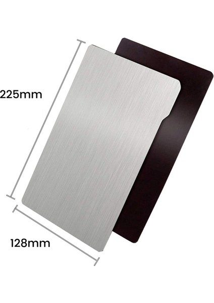Reçine 3D Yazıcı Esnek Yapı Plakası, Yaylı Çelik Esnek Plaka ve 225X128MM Için Manyetik Taban Platformu (Yurt Dışından)