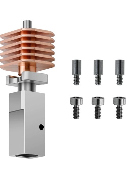 P1S X1 V3.0 Yükseltme Için Hotend Bambu Titanyum Alaşımlı Yüksek Sıcaklık Baskısı (Yurt Dışından)