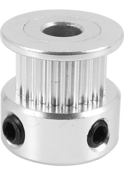 5 Adet Alüminyum Triger Kayışı Kasnağı 20 Diş Delik 5mm Genişlik 6mm ve Reprap 3D Yazıcı Prusa I3 Için Anahtar (Yurt Dışından) fırsatları