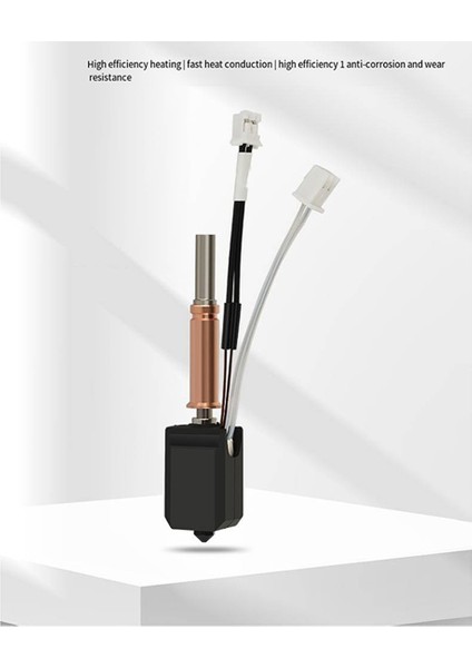 3 Bi Metal Heatbreak Sıcak Uç 24V 60W Termistör Isıtma Borusu Için Yükseltilmiş Sıcak Uç Kiti (Yurt Dışından)