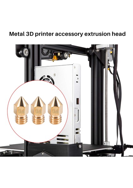 3D Yazıcı Mk8 Hotend Kiti Ekstruder Baskı Montajlı Sıcak Uç 3 Pro Için (Yurt Dışından)