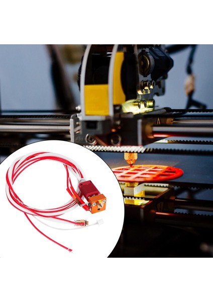 3D Yazıcı Mk8 Hotend Kiti Ekstruder Baskı Montajlı Sıcak Uç 3 Pro Için (Yurt Dışından)