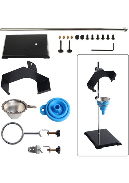 Reçine Damlama Standı Işıkla Sertleşen 3D Yazıcı Araç Seti Diğer Çoğu 5,5 Inç/6 Inç LCD Aksesuarları Için (Yurt Dışından)
