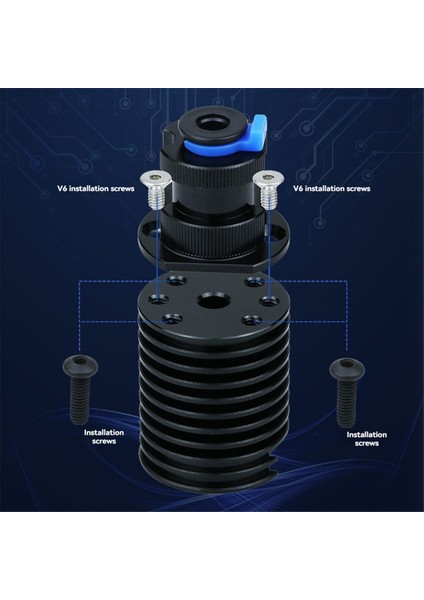 Seramik Hotend Kiti Isıtma Isıtıcısı Hızlı Değişim H2V2S 3/v2/pro Voron Hot End Yükseltilmiş (Yurt Dışından)