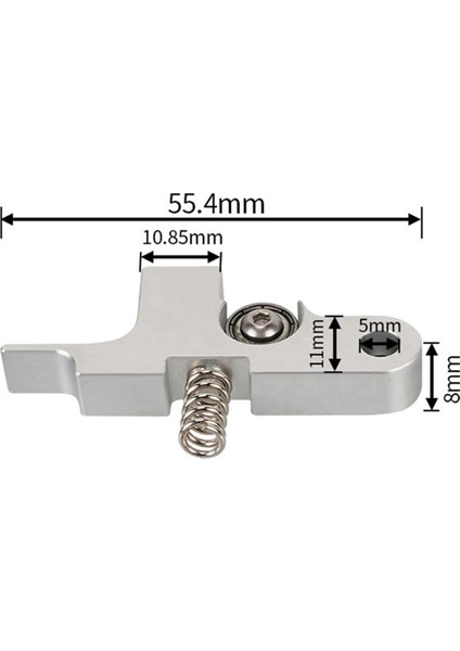 X1/genıus Nozul, Isı Kesici, Isıtıcı Bloğu, Termistör Için 3D Yazıcı Ekstruder Hotend Kiti (Yurt Dışından)